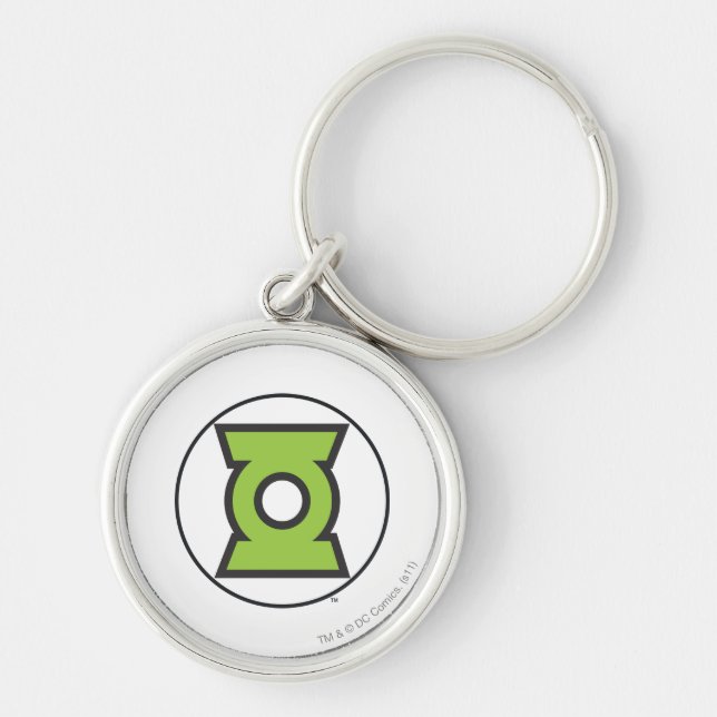 Porte-clés Logo de lanterne verte 11 (Devant)