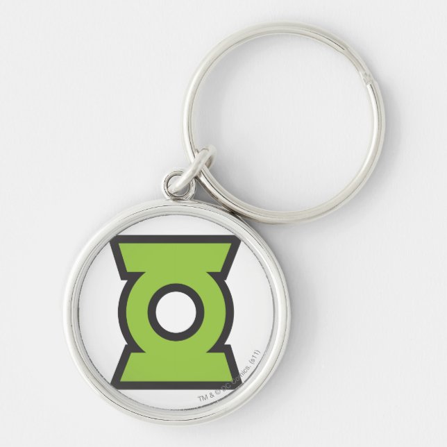Porte-clés Logo de lanterne verte 11 (Devant)
