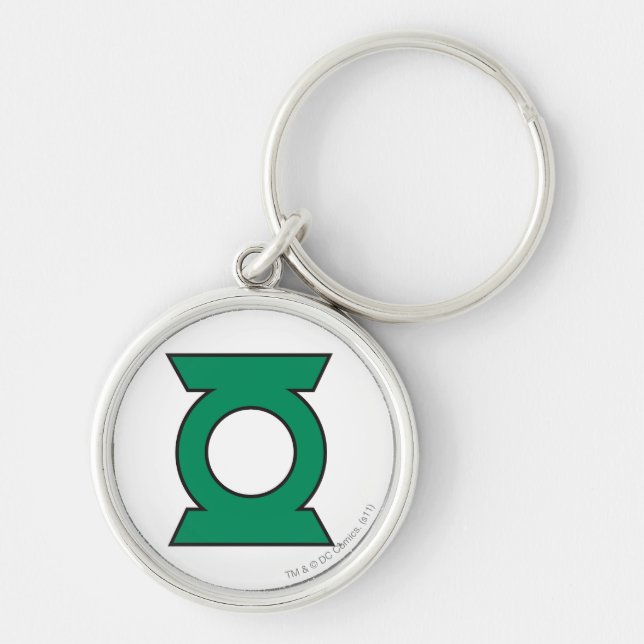 Porte-clés Logo de lanterne verte 15 (Devant)