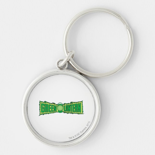 Porte-clés Logo de lanterne verte avec lanterne (Devant)