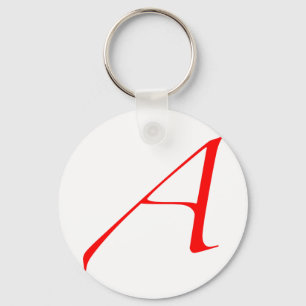 Porte-clés Logo de l'athée "A"