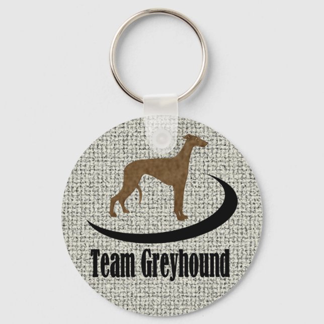 Porte-clés Logo de l'équipe Greyhound (Recto)