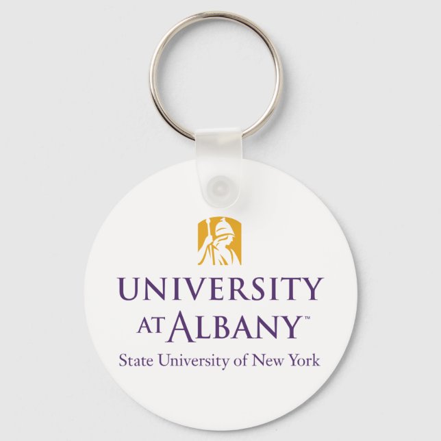 Porte-clés Logo de l'Université d'Albany (Recto)