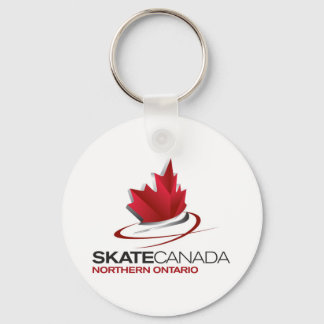 Porte-clés Logo de Patinage Canada Nord de l'Ontario