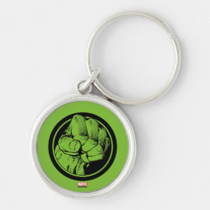 Porte-clés Logo de poing Avengers Hulk