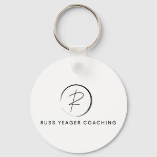 Porte-clés Logo de signature de coaching de Russ Yeager