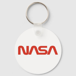Porte-clés Logo de ver rouge de la NASA