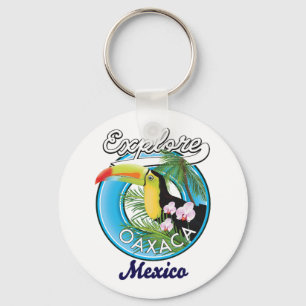 Porte-clés Logo de voyage Oaxaca Mexique