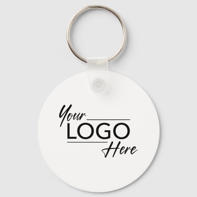 Porte-clés Logo d'entreprise moderne (Recto)