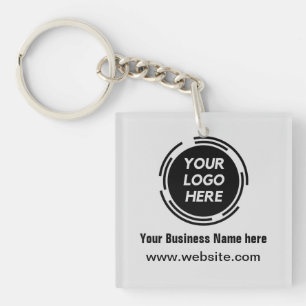 Porte-clés Logo d'entreprise Porte - clé personnel employé de
