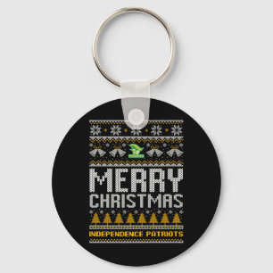 Porte-clés Logo des Patriotes de l'indépendance Joyeux Noël V