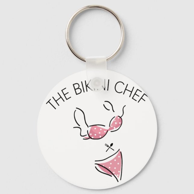 Porte-clés Logo du Bikini Chef (Recto)