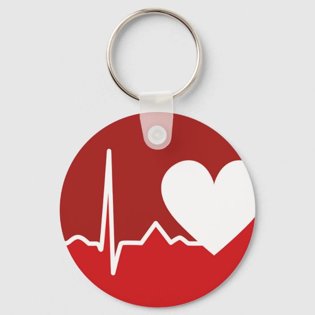 Porte-clés Logo du coeur (Recto)