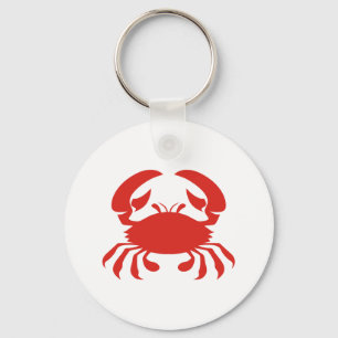 Porte-clés Logo du crabe rouge
