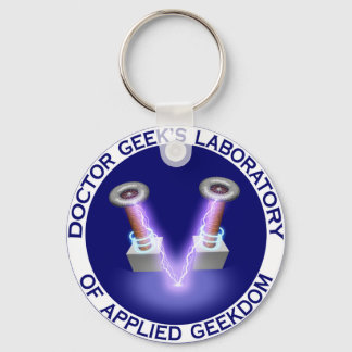 Porte-clés Logo du laboratoire du Geek