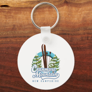 Porte-clés Logo du ski du New Hampshire de Cranmore Mountain