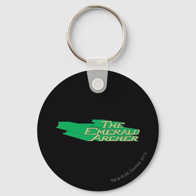 Porte-clés Logo Emerald Archer (Recto)
