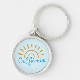 Porte-clés Logo ensoleillé de la Californie