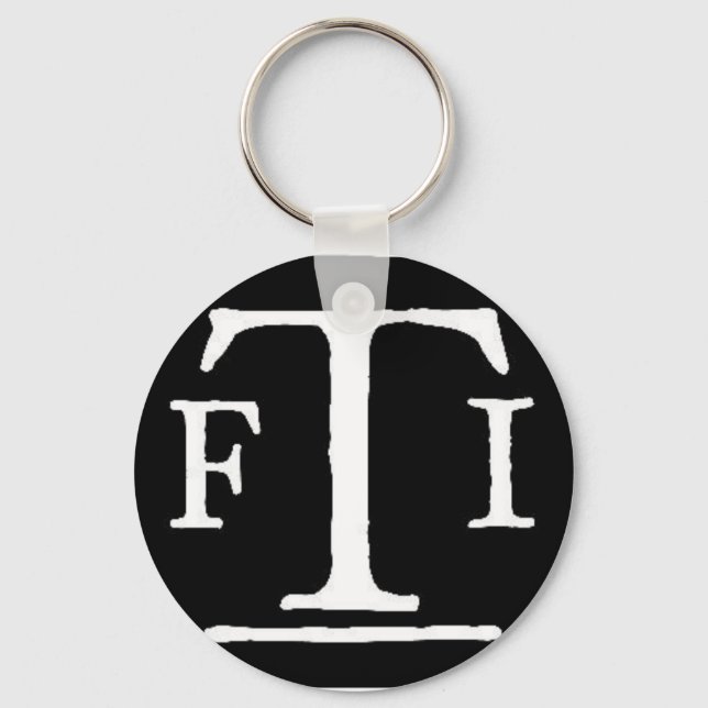 Porte-clés Logo FTI 2 (Recto)