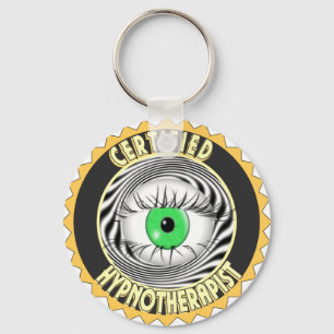 PORTE-CLÉS LOGO HYPNOTHÉRAPEUTIQUE CERTIFIÉ