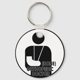 PORTE-CLÉS LOGO MÉDECIN ORTHOPÉDIQUE (OS)