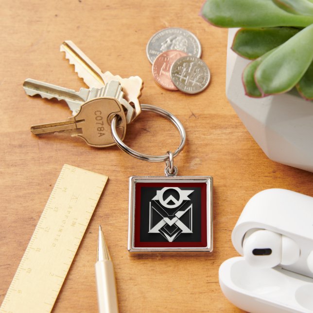 Porte-clés "Logo minimaliste Fierce pour la marque Streetwear (Bureau)