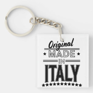 Porte-clés Logo original fabriqué en Italie