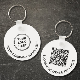 Porte-clés Logo personnalisé QR Code promotionnel