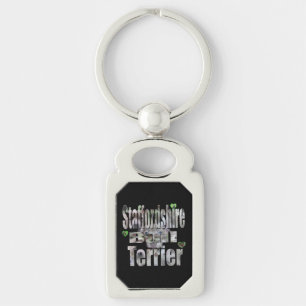 Porte-clés Logo photo Staffordshire Bull Terrier,