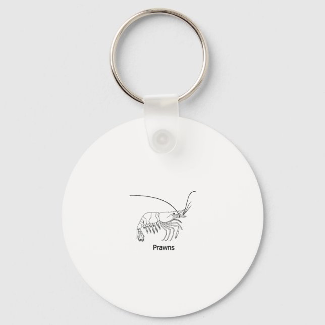 Porte-clés Logo Prawn (Recto)