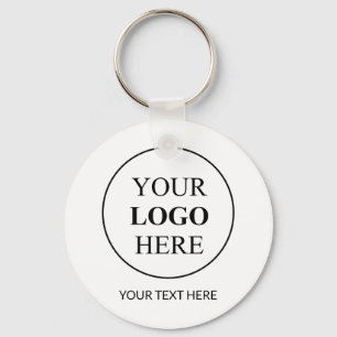 Porte-clés Logo promotionnel personnalisé - Pas de commande m