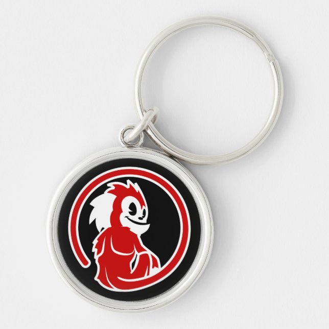 Porte-clés Logo Red Marmoset (Devant)