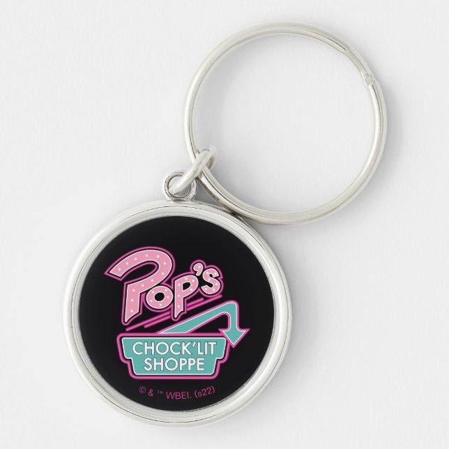 Porte-clés Logo rose du magasin Chock'Lit de Pop (Devant)