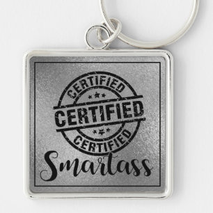 Porte-clés Logo Smartass certifié