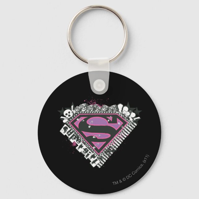 Porte-clés Logo Supergirl Pins (Recto)