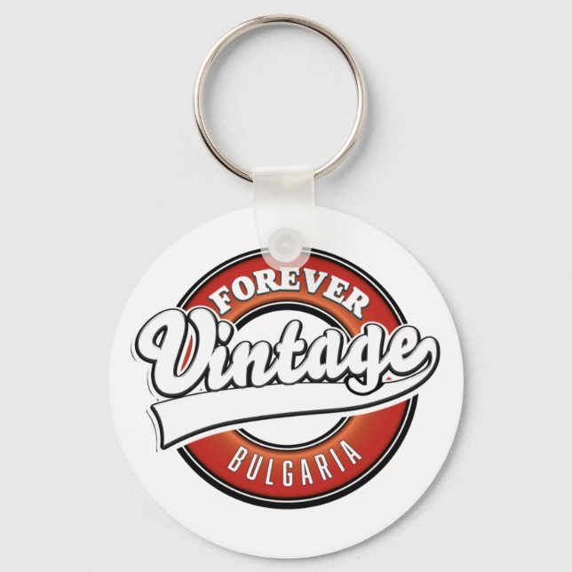 Porte-clés Logo vintage Forever Bulgarie  (Recto)
