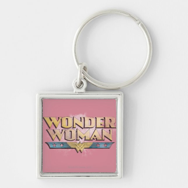 Porte-clés Logo Wonder Woman Pencil (Devant)