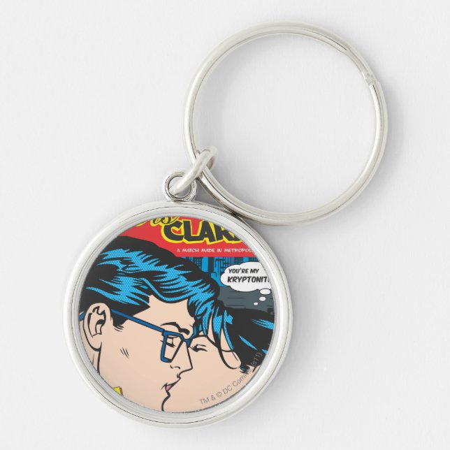 Porte-clés Lois et Clark Comic (Devant)