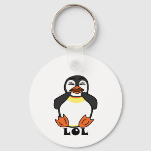 Porte-clés LOL Pingouin riant
