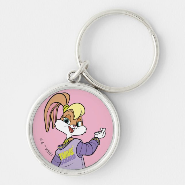 Porte-clés Lola TUNE SQUAD™ Varsity Heart (Devant)