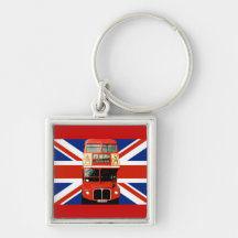 London Bus et British Flag