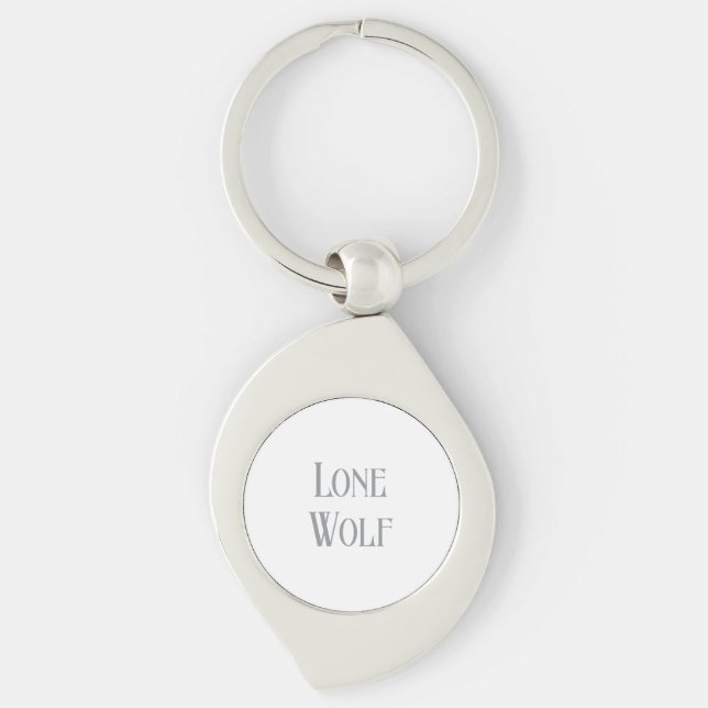 Porte-clés Lone Wolf Male Sigma Modern Minimalist (Devant)