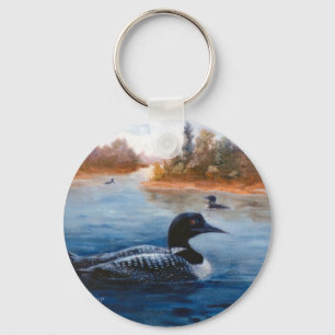 Porte-clés Loon Lake Keychain
