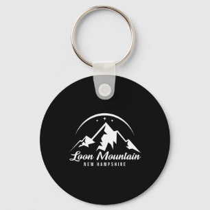 Porte-clés Loon Mountain New Hampshire Station de ski Ski Sno