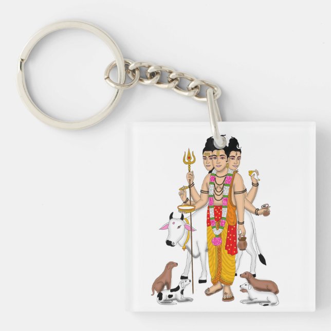 Porte-clés Lord Dattatreya Keychain (Devant)