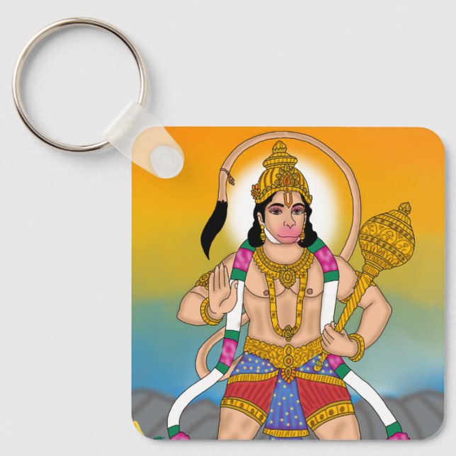 Porte-clés Lord Hanuman (Recto)