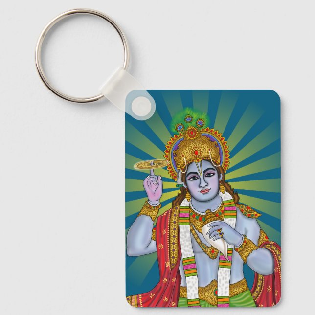 Porte-clés Lord Krishna  (Recto)