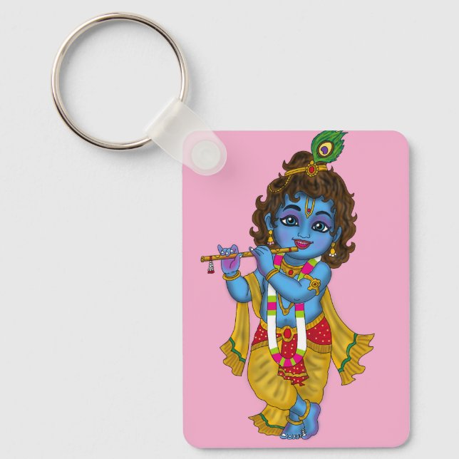 Porte-clés Lord Krishna (Recto)