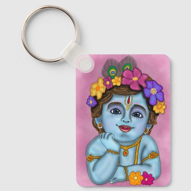 Porte-clés Lord Krishna (Recto)
