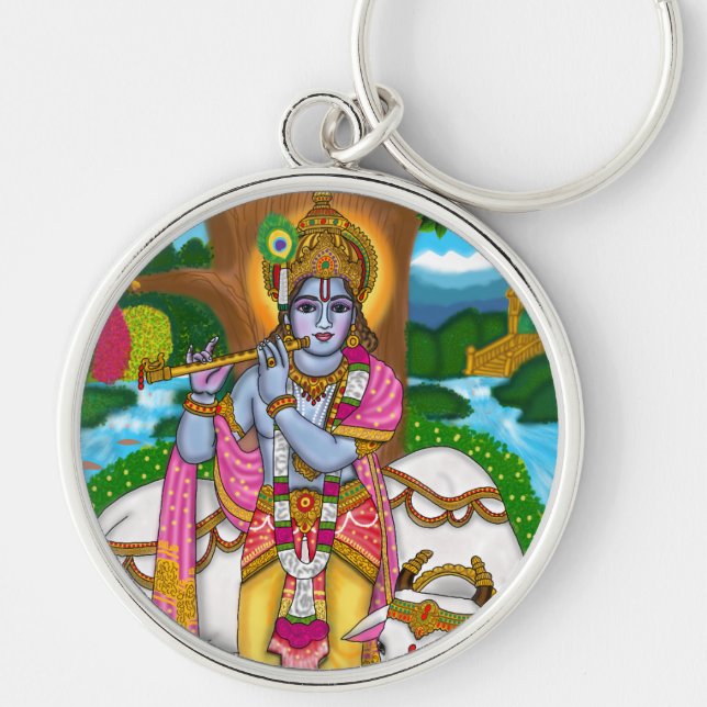 Porte-clés Lord Krishna Porte - clé (Devant)